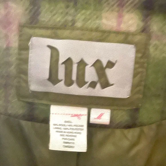 Lux Long Plaid Coat - Picture 2 of 4